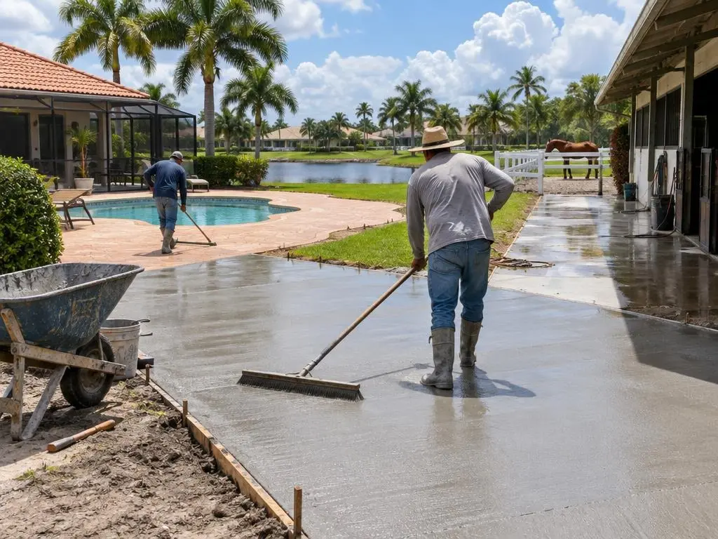 Slabs & Walkways in Wellington, FL